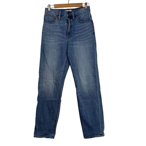 Madewell Denim - Madewell Pants Womens 28 Blue The Perfect Vintage Straight Jean High Rise 90s
